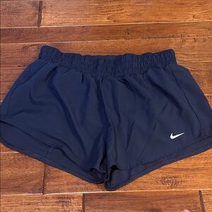 Nike Women's Navy Athletic Running Shorts